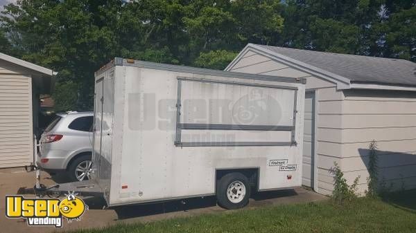 2012 - 7' x 15' Food Concession Trailer