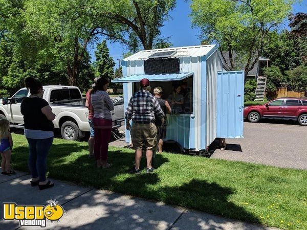 Gorgeous 8' x 8' Mobile Food Unit / Used Food Concession Trailer