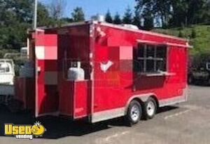 Ready To Serve 2015 8.5' x 18' Freedom Food Concession Food Trailer