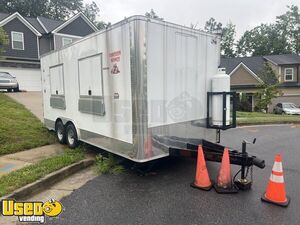 2022 8.5' x 18' Quality Cargo Kitchen Food Concession Trailer with Pro-Fire Suppression