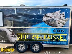 Turnkey - 2020 8' x 20' Concession Trailers with Open BBQ Smoker Unit & Hotdog Cart