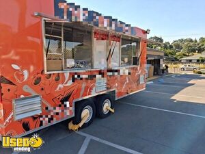 2023 Double Axle Food Concession Trailer Mobile Kitchen