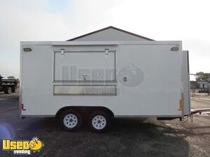 2025 8' x 16' Kitchen Food Concession Trailer Mobile Vending Unit