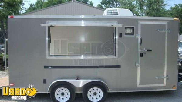 2011 - 16' x 7' Cargo South Concession Trailer