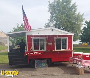 2023 8' x 16' Food Concession Trailer | Mobile Vending Unit