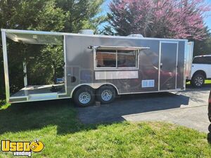 Custom-Built - 2023 8.5' x 24' Diamond Cargo Barbecue Food Concession Trailer with 6' Porch