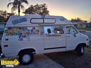 Used Chevrolet G20 Ice Cream Truck Mobile Vending Unit