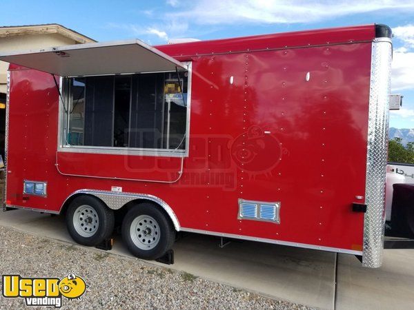 2018- 8.5' x 16'  Food Concession Trailer