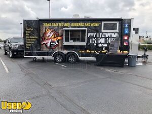 Loaded 2019 - 8.5' x 24' RC Square Body Barbecue Food Concession Trailer