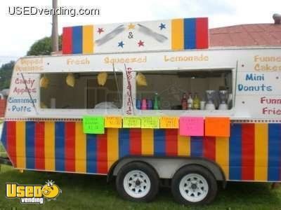 2005 Custom Built 7x16 Concession Trailer