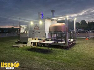 2020 - 8' x 13' Freedom Wood Fired Pizza Trailer | Food Concession Trailer