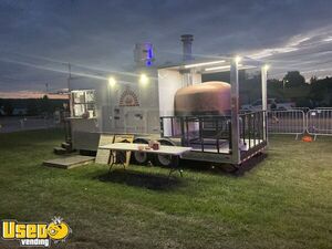 2020 - 8' x 13' Freedom Wood Fired Pizza Trailer | Food Concession Trailer