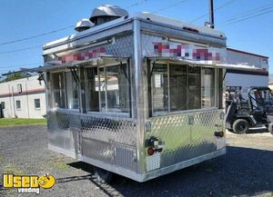 Compact 2005 - 12' Food Concession Trailer | Mobile Street Vending Unit