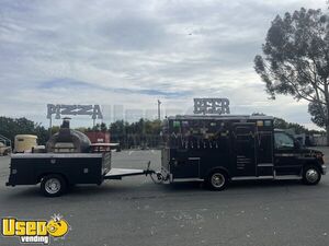 2001 Custom Built Wood-Fired Pizza Trailer and Ford E350 Beer Truck