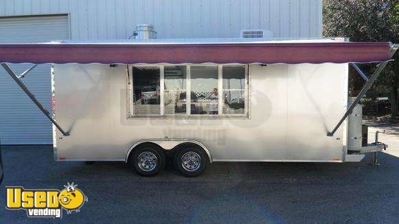 2011 8 x 20 x 7.6 Custom Built Food Concession Trailer - New