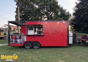 2023 8.5' x 22.5' Kitchen Food Concession Trailer with Porch