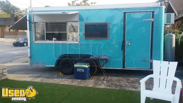 7' x 16' Food Concession Trailer