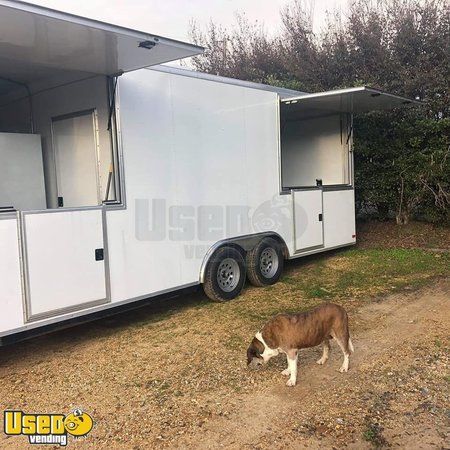 24' Used Mobile Kitchen Trailer / Ready to Use Food Concession Trailer
