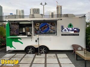 2020 - 8.5' x 18' Mobile Kitchen Concession Trailer with Pro-Fire Suppression System