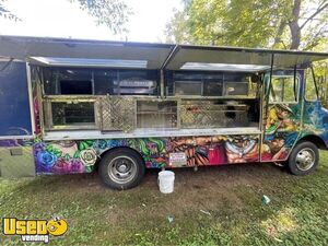 Used Chevrolet Food Truck Mobile Kitchen Street Food Vending Unit