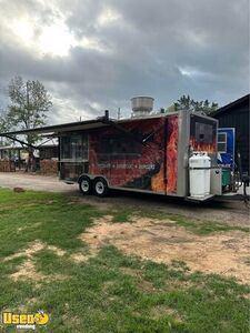 2017 8.6' x 24' Kitchen Food Concession Trailer with Pro-Fire System