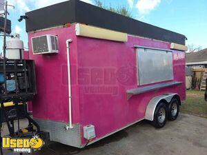 17' Kitchen Food Concession Trailer with Fire Suppression System