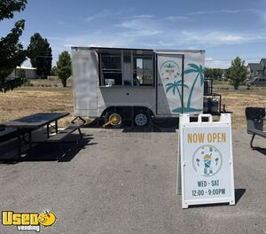 Turnkey - 2021 8' x 14' Shaved Ice Trailer Snowball Concession Unit