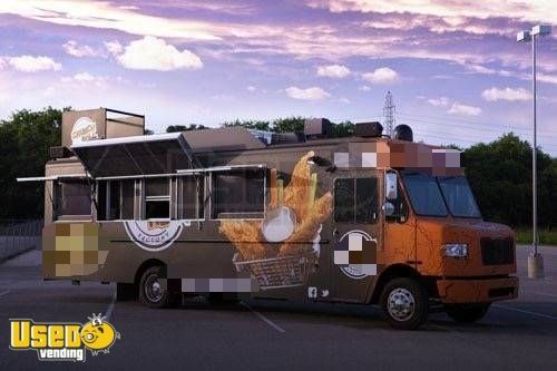2014 Fully-Loaded Freightliner 24' Diesel Step Van Mobile Kitchen Food Truck