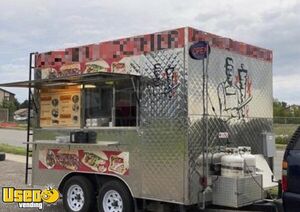 Compact 2018 6' x 8' Food Vending Trailer with Fire Suppression System