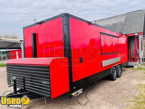 New - 2023 8' x 22' Kitchen Food Trailer | Food Concession Trailer