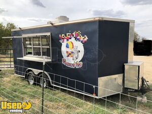 2017 8.5' x 16' Covered Wagon Concession Trailer | Mobile Street Vending Unit
