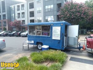 2000 7' x 12' Wells Cargo Kitchen Food Trailer and 2009 Dodge Ram Truck