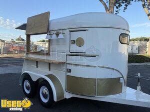 Charming - 8' x 10' Horse Trailer Concession Conversion  Beverage and Coffee Trailer