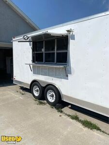 2016 - 8' x 24' Freedom Kitchen Food Concession Trailer with Pro Fire System