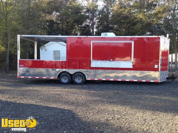 2014 BBQ Trailer with Smoker Porch