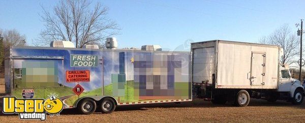 2012 - 8' x 28' Food Concession Trailer