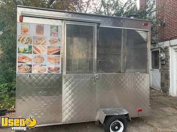 Used Stainless Food Concession Trailer Working Order