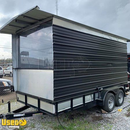 Ready for Service Used Street Food Concession Trailer. - Works Great