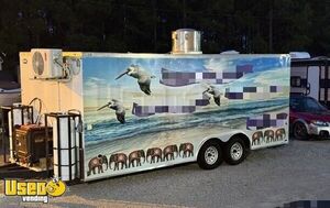 2022 8' x 20' Kitchen Food Concession Trailer with Fire Suppression System