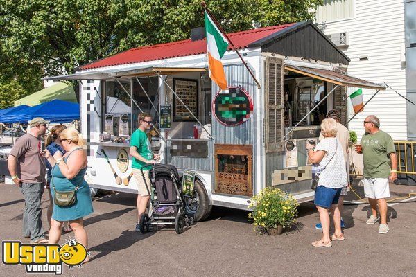 2017 - 8.5' x 16' Beer / Beverage Concession Trailer