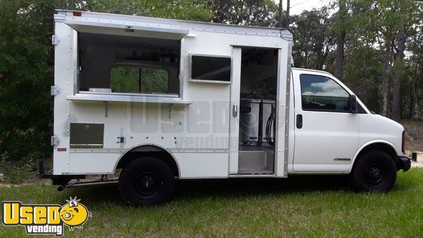 Chevy 3500 Express Used Shaved Ice Truck