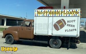 Vintage Drivable  - 1949 18' Chevrolet Rootbeer Floats Truck Old Fashioned Soda Beverage Truck