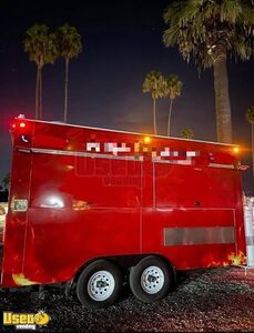 2021 14' Kitchen Food Concession Trailer with HCD Insignia and 2007 Nissan Armada