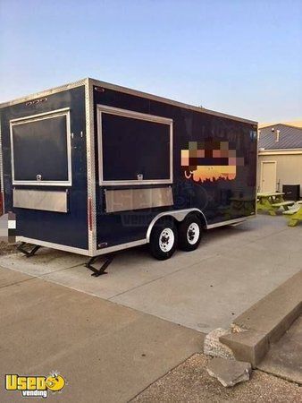 2014 8' x 16' Food Concession Trailer