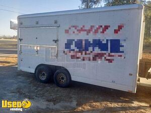 Ready to Serve Used Wells Cargo Mobile Food Concession Trailer