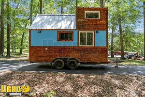 Like New - 2024 8' x 16' Coffee/Beverage Concession Trailer with Loft and Bathroom