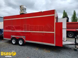 2024 8' x 18' Kitchen Food Concession Trailer with Pro-Fire Suppression
