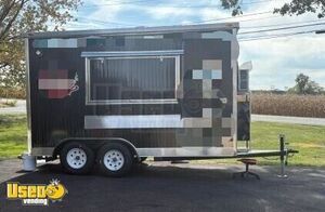 2024 8' x 14' Kitchen Food Concession Trailer w/ NSF equipment + Pro-Fire System