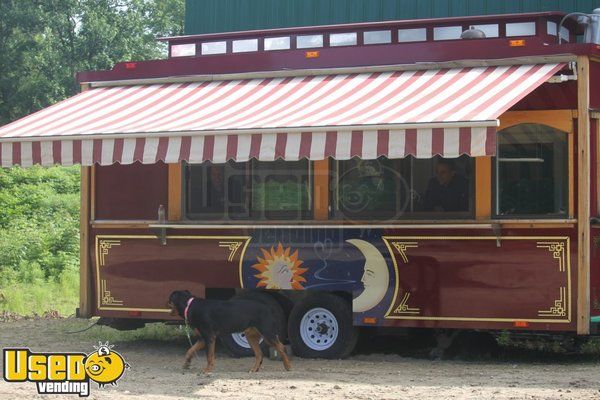 8.6' x 18' Food Concession Trailer