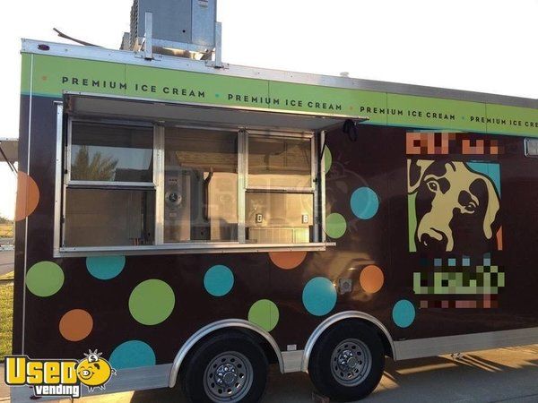 2013 - 9' x 20' Turnkey Frozen Custard Concession Trailer